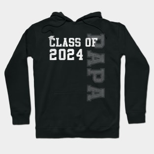 Papa Senior 2024 Papa Of A Class Of 2024 Graduation Hoodie